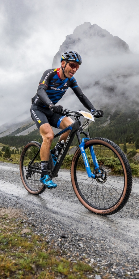 Urs Huber, Sieger 2022, im Val Mora.