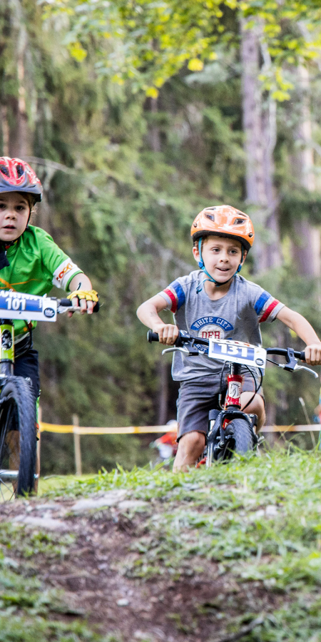 Das Kids Race bietet jede Menge Spaß auf einer spannenden Strecke. Bild: Dominik Täuber.