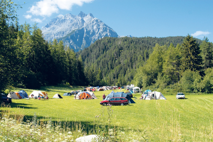 Der herrlich gelegene Campingplatz TCS Scuol**** Der herrlich gelegene Campingplatz TCS Scuol****