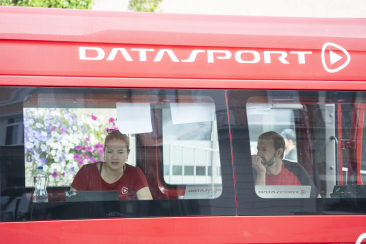 Zeitmessung am Nationalpark Bike-Marathon